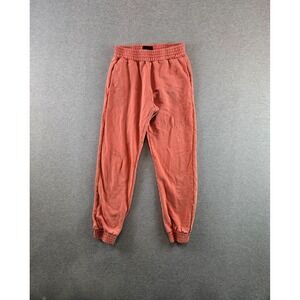 RtA Brand Joggers Womens XS Peach Distressed French Terry Sweatpants Portugal